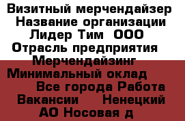 Визитный мерчендайзер › Название организации ­ Лидер Тим, ООО › Отрасль предприятия ­ Мерчендайзинг › Минимальный оклад ­ 21 000 - Все города Работа » Вакансии   . Ненецкий АО,Носовая д.